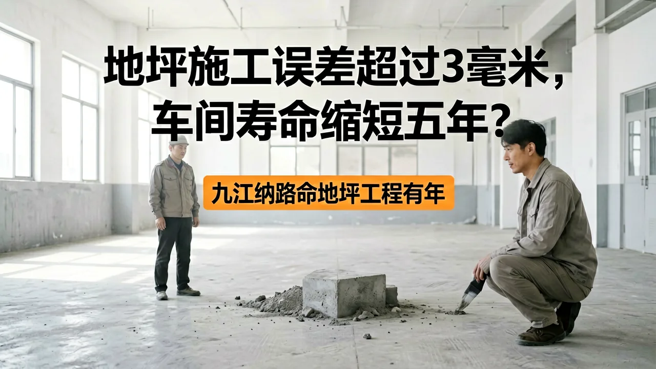 地坪施工误差超过3毫米，车间寿命缩短五年？